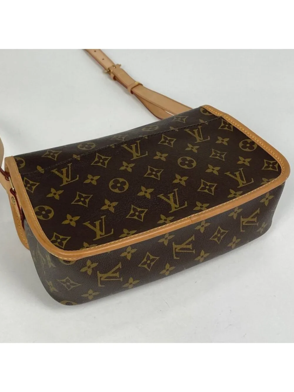 Louis Vuitton Sologne Crossbody Shoulder Bag Monogram Brown - Picture 2 of 8